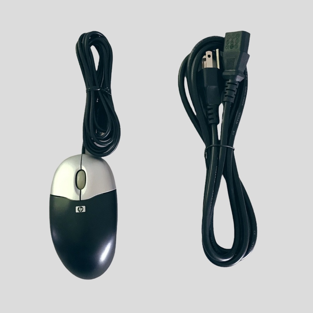 NWOT HP Hewlett-Packard 265986-001 USB Mouse 3 Prong AC Power Cord Set